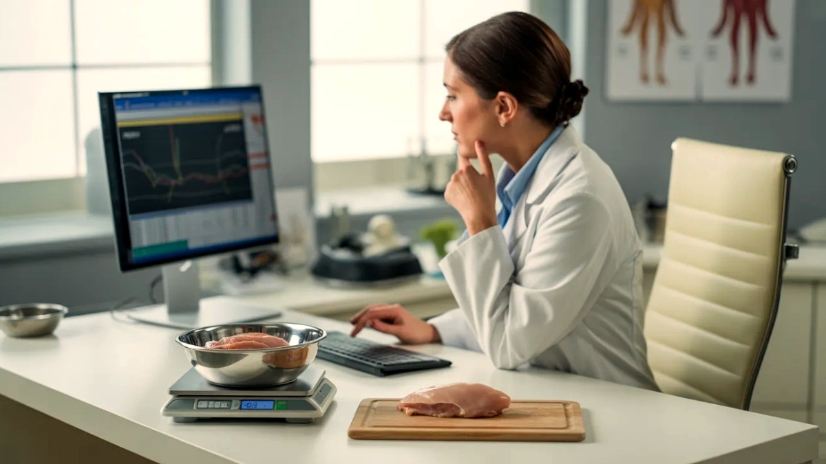 Ayudar al propietario a respetar las indicaciones: peso en crudo/cocido y parte comestible