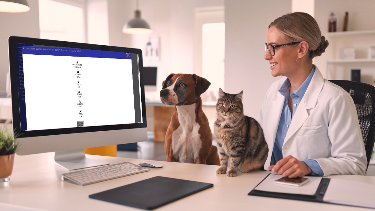 Controla la composición de los alimentos directamente en el dosaje PetFood