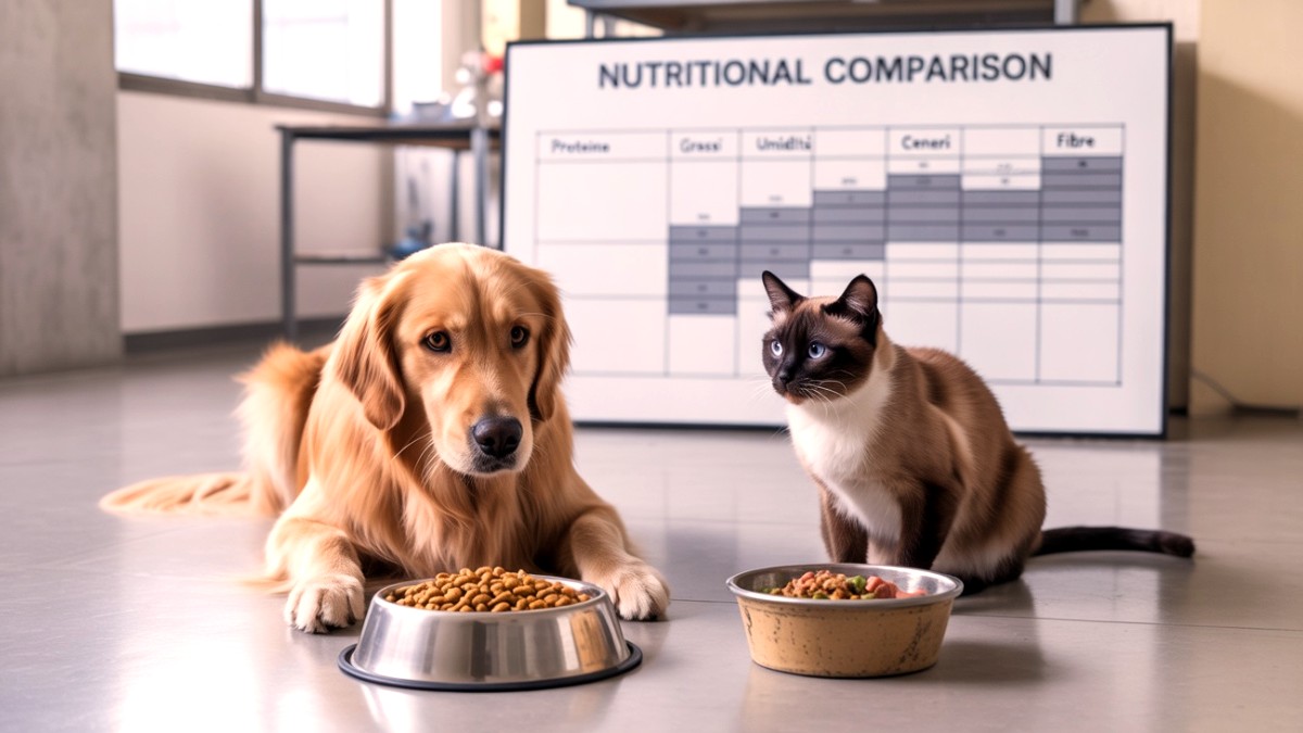 En el Racionamiento PetFood llega la composición analítica en 1000 kcal y en tal cual