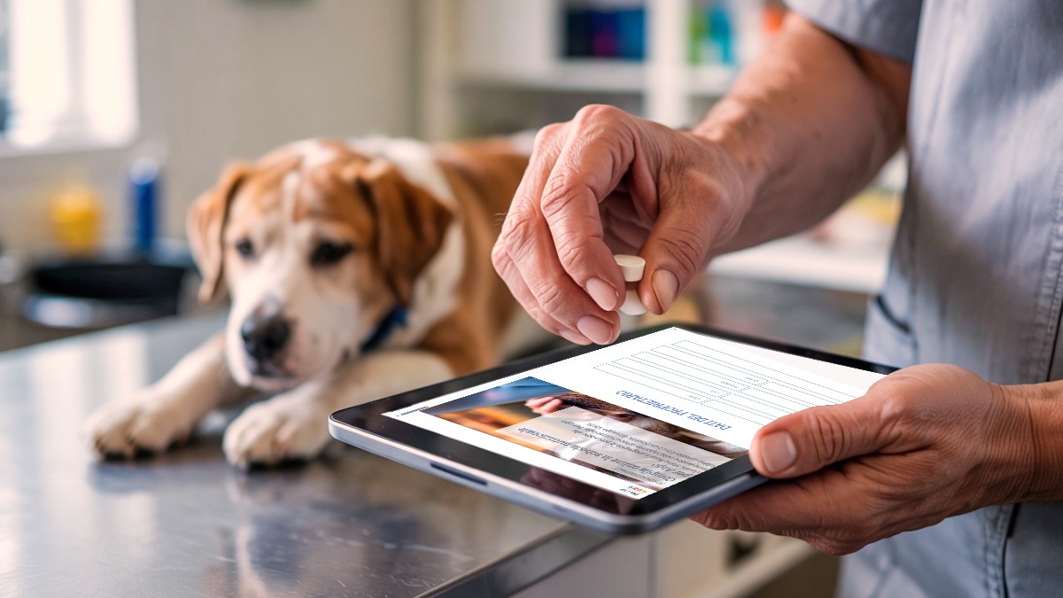 MyVetDiet te permite rellenar fichas nutricionales, incluso a distancia